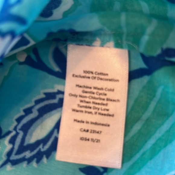 Talbots Summer Cotton Top - Picture 4 of 5